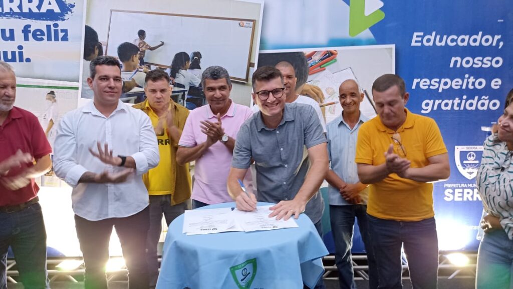 Ordem de Serviço marca início das obras no CMEI Meninos Com Jesus