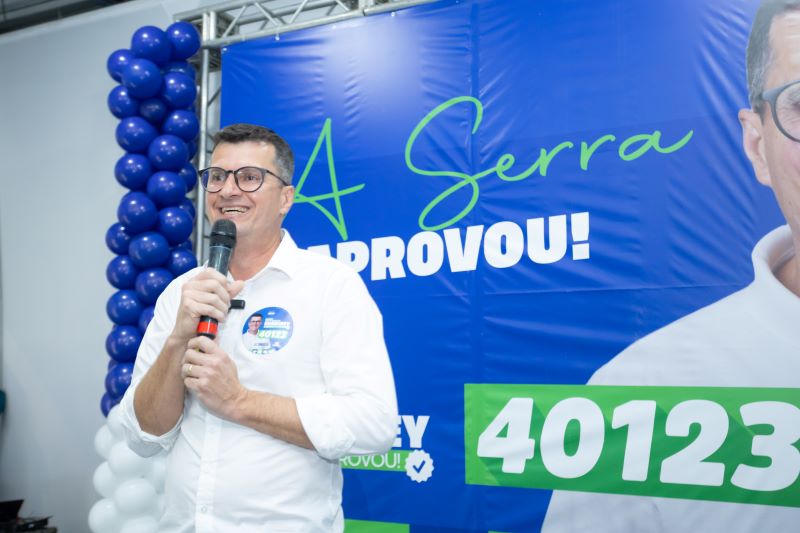 Com aumento de 86,5% nos votos, Professor Rurdiney é reeleito vereador da Serra